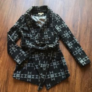 🛍 YA Los Angeles wrap pea coat size medium
